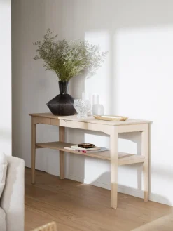 Consolle in legno di quercia Markham