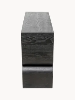 Consolle in legno fatta a mano Curve