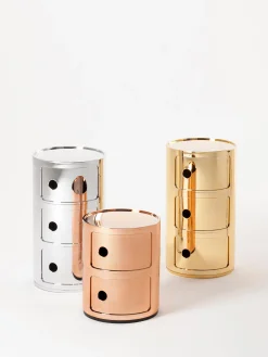 Contenitore di design con 3 cassetti Componibili, alt. 59 cm