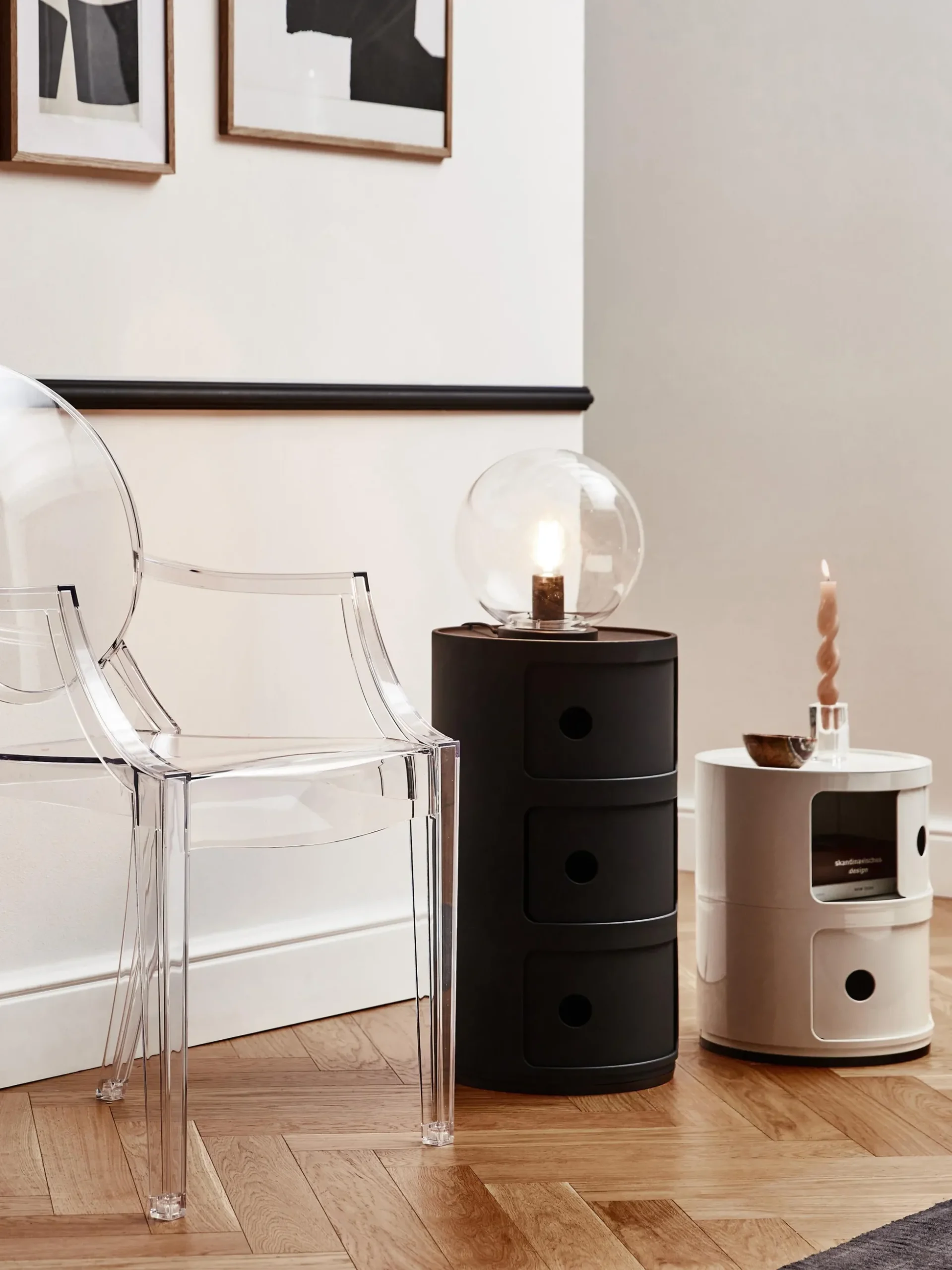 Contenitore di design con 2 cassetti Componibili, alt. 40 cm