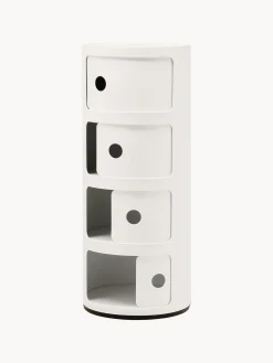 Contenitore di design con 4 cassetti Componibili, alt. 77 cm