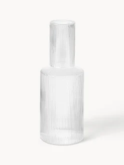 Coperchio in vetro soffiato per caraffa Ripple