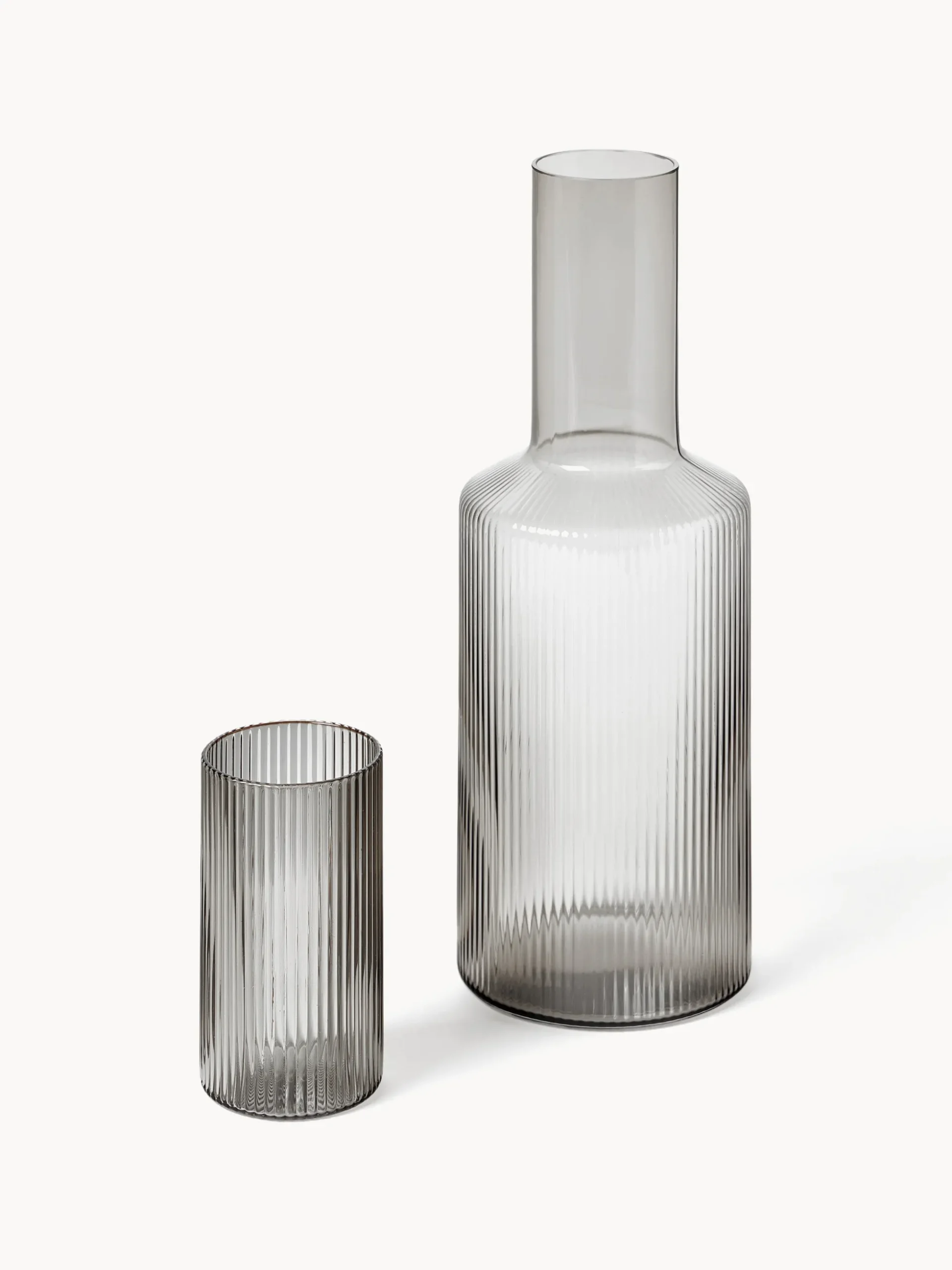 Coperchio in vetro soffiato per caraffa Ripple