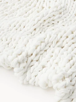 Coperta a maglia grossa fatta a mano Adyna