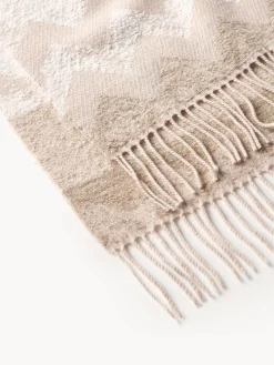 Coperta con motivo a zig-zag Gessetti