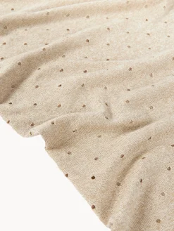Coperta in cotone fatta a mano Biscuit