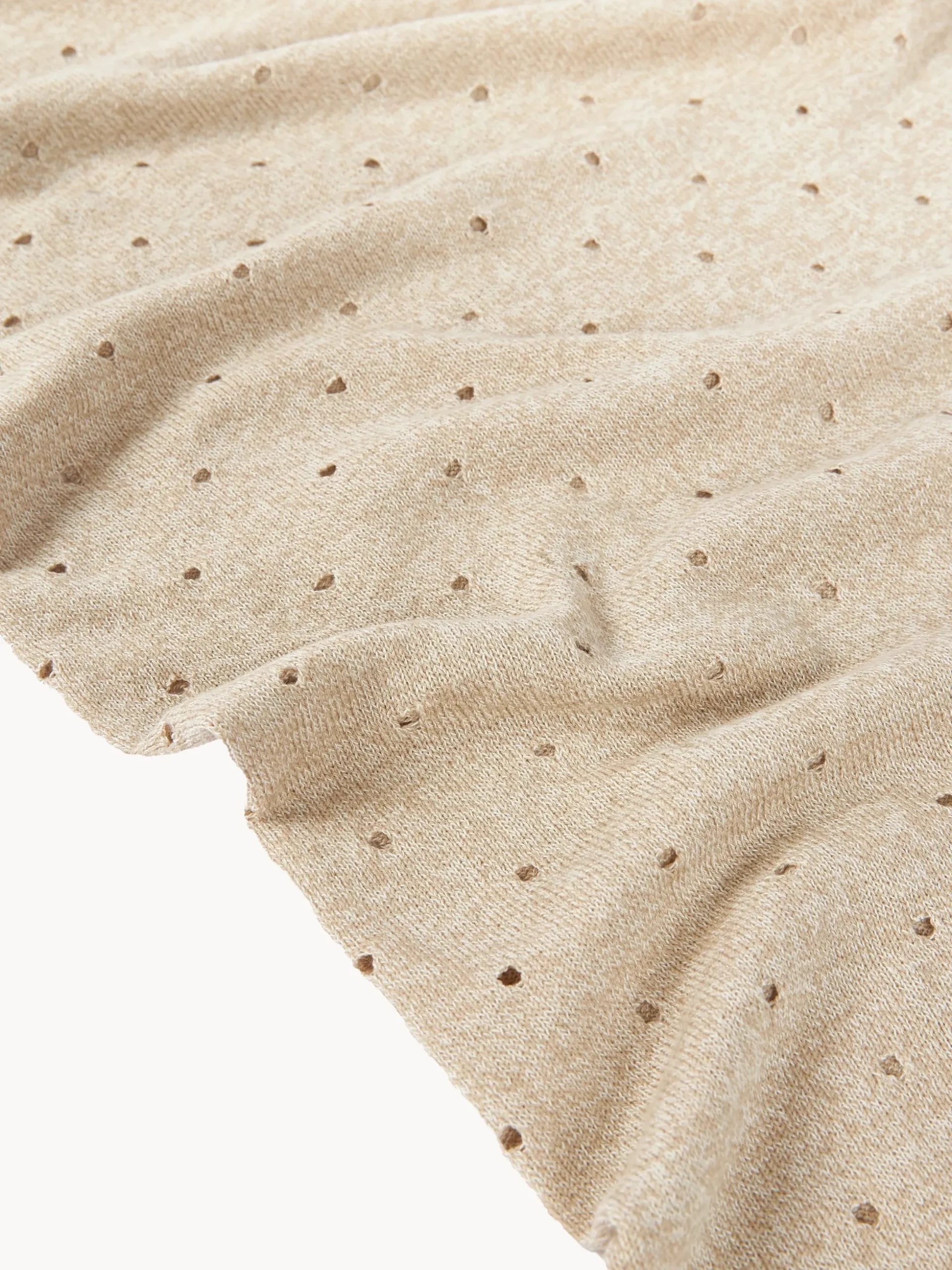 Coperta in cotone fatta a mano Biscuit