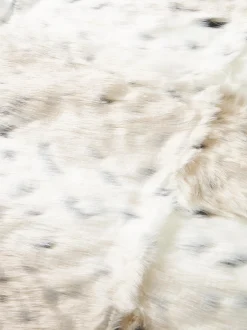 Coperta in ecopelliccia effetto leopardo Skins