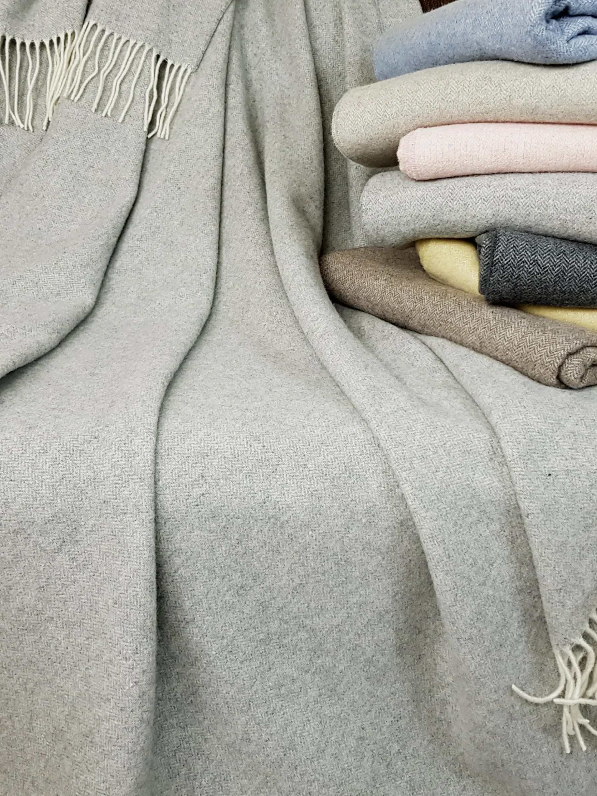 Coperta in lana con cashmere Faro
