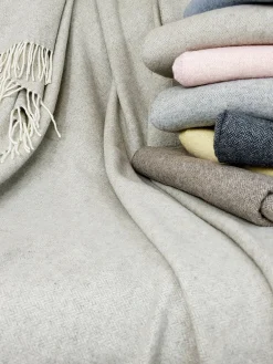 Coperta in lana con cashmere Faro
