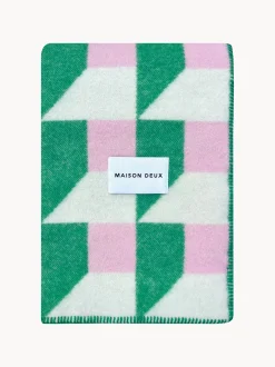 Coperta in lana Cubics
