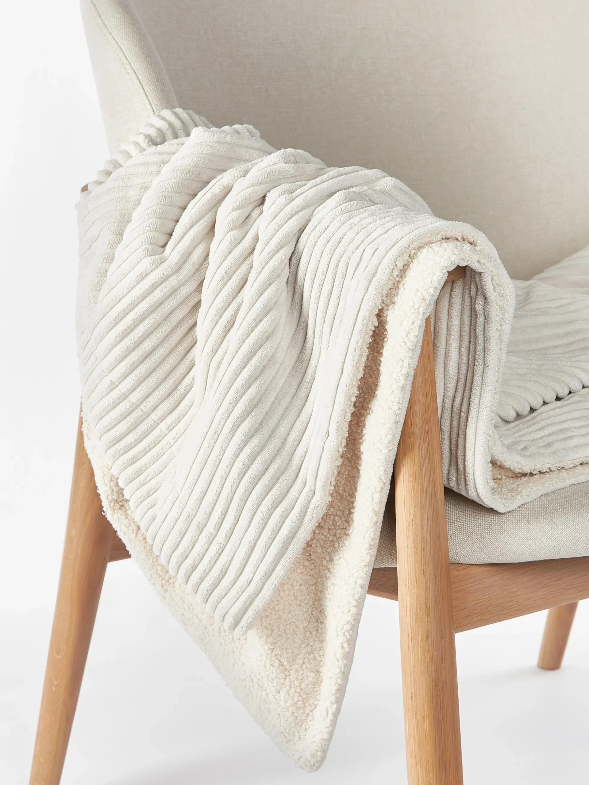 Coperta in velluto a coste Kylen