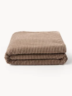 Coperta in velluto a coste Kylen