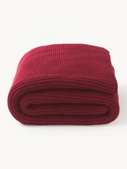 Coperta lavorata a maglia in cotone organico Adalyn