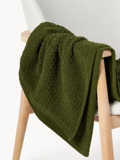 Coperta morbida lavorata a maglia in ciniglia Everly