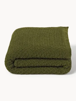 Coperta morbida lavorata a maglia in ciniglia Everly