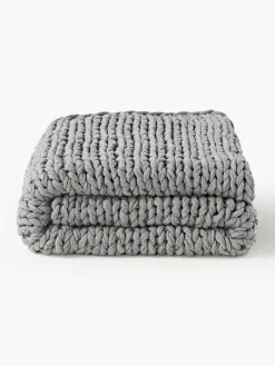 Coperta a maglia grossa fatta a mano Adyna