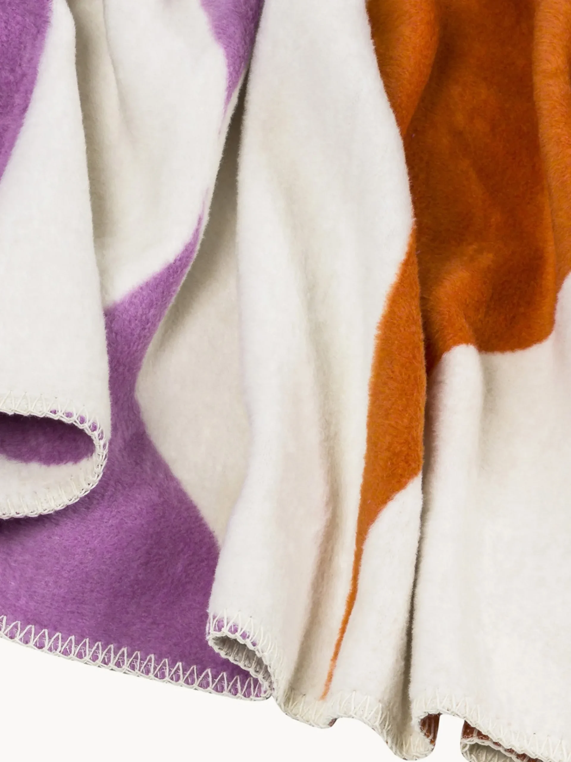 Coperta con motivo geometrico Tul