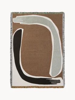 Coperta in cotone con frange Pose