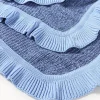 Coperta in cotone con volant Pansy