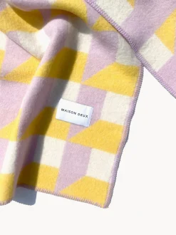 Coperta in lana Cubics