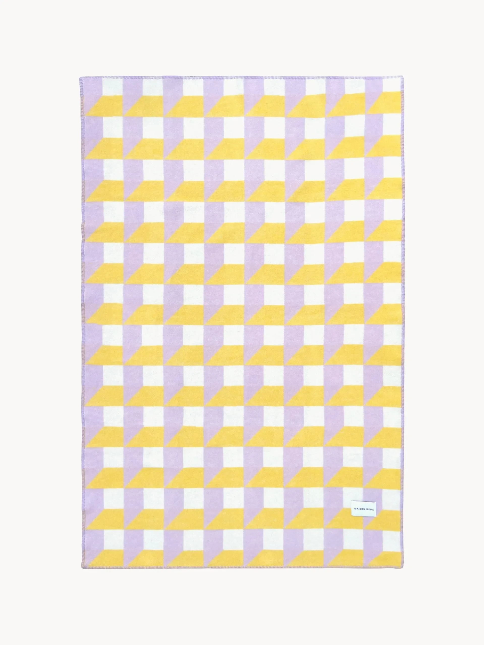 Coperta in lana Cubics
