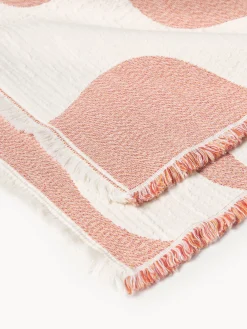 Coperta jacquard con frange Rui