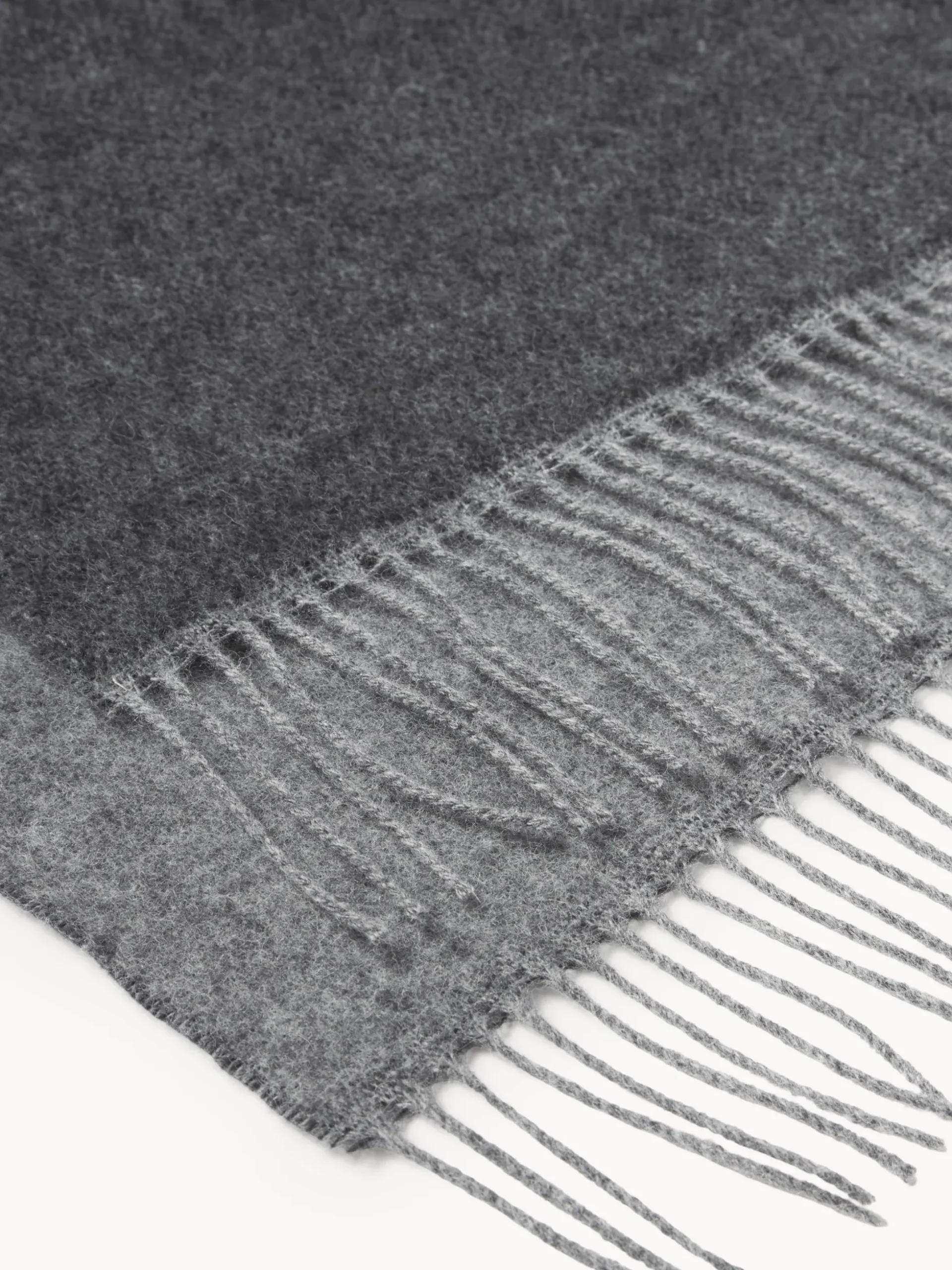 Coperta reversibile in lana Double Face