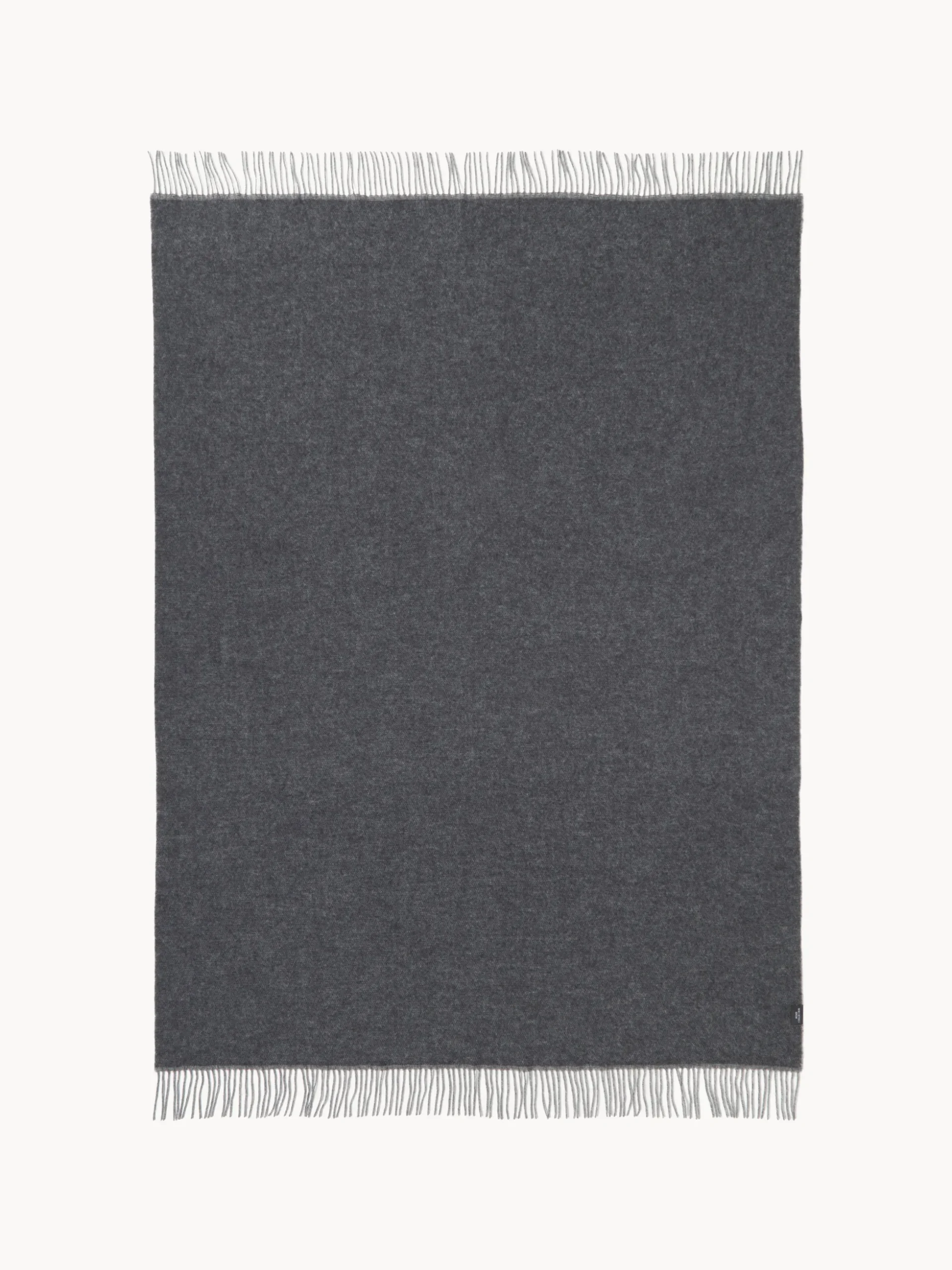 Coperta reversibile in lana Double Face