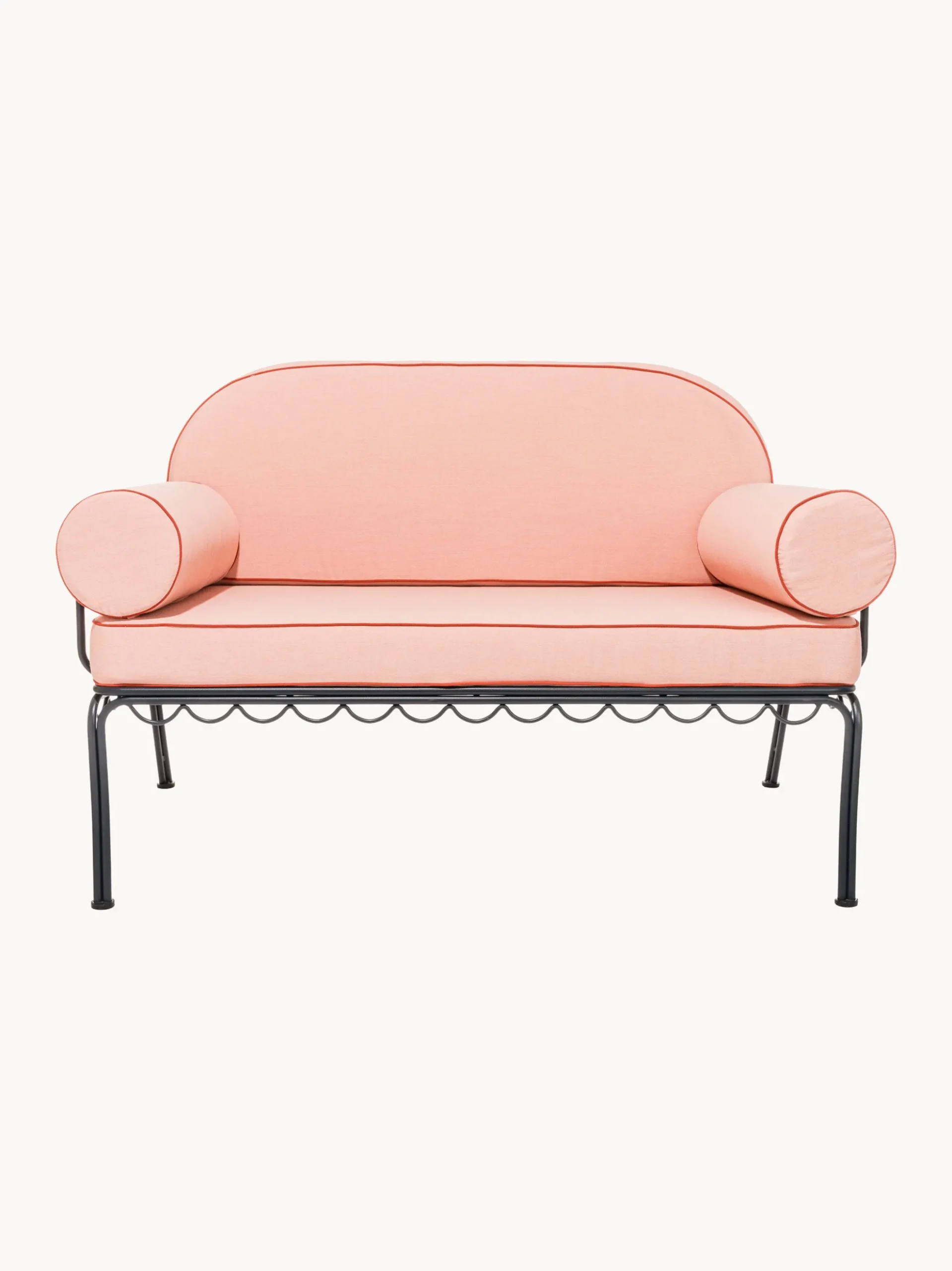 Copertura per divano a righe Al Fresco, set da 4