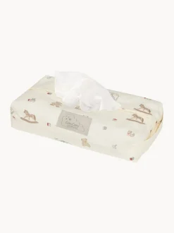 Copertura per salviette umidificate per bambini in cotone organico Vintage Toys