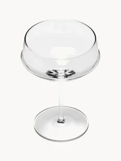 Coppe da champagne in vetro soffiato Dune 4 pz