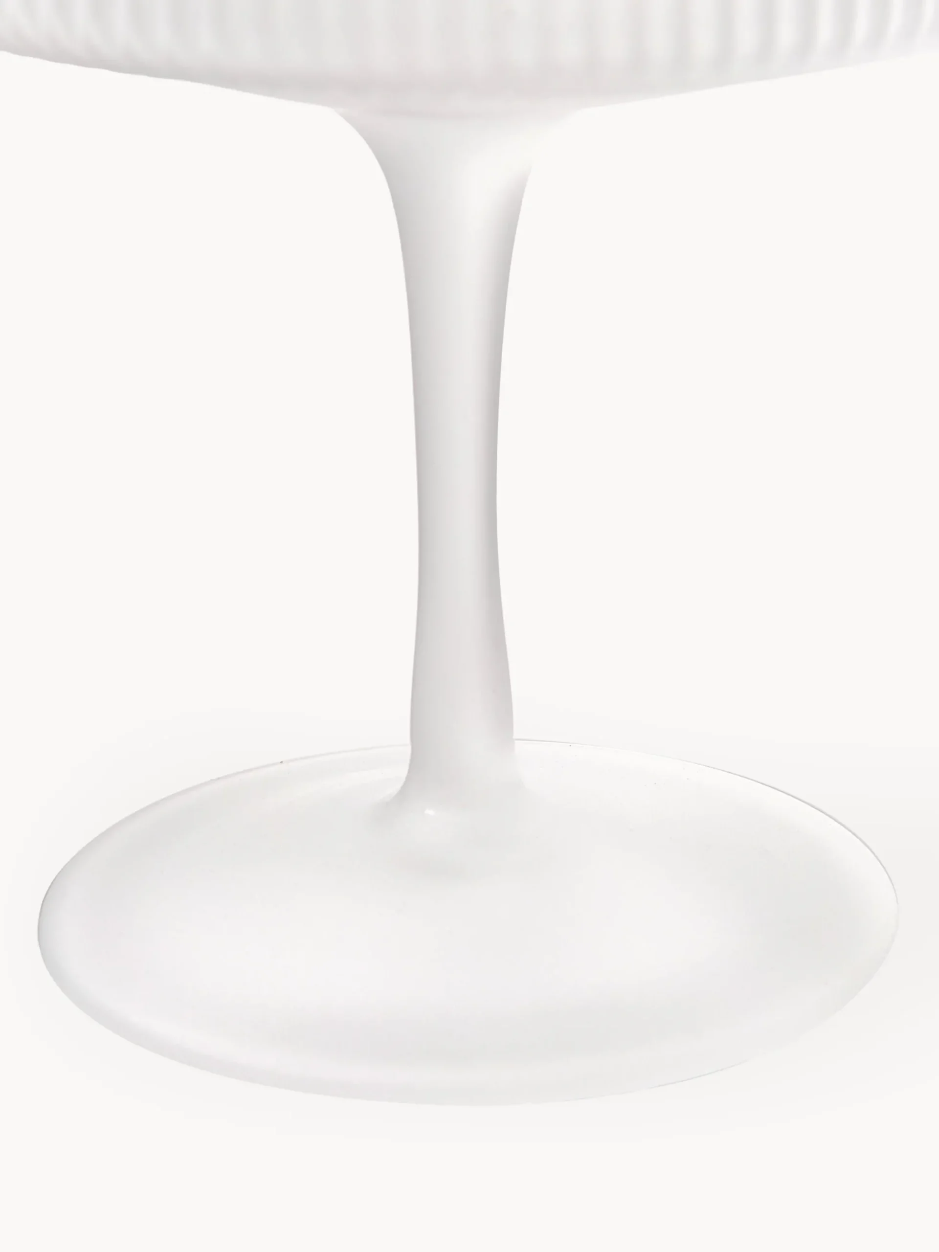 Coppe da champagne in vetro soffiato millerighe Ripple 2 pz