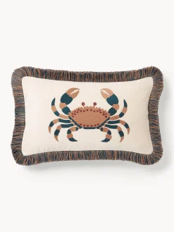 Copricuscino con frange Triton