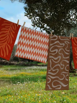 Copricuscino da esterno con motivo ikat Maillot