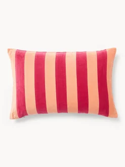 Copricuscino in velluto patchwork Remus