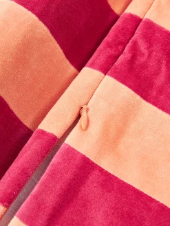 Copricuscino in velluto patchwork Remus