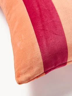 Copricuscino in velluto patchwork Remus