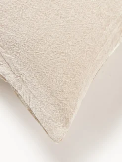 Copricuscino in viscosa con motivo jacquard Helene