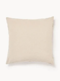 Copricuscino in viscosa con motivo jacquard Helene