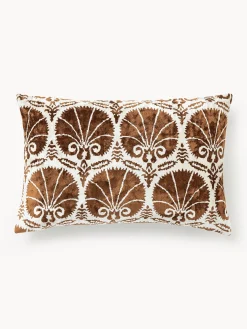 Copricuscino in viscosa con motivo jacquard tessuto Hazel
