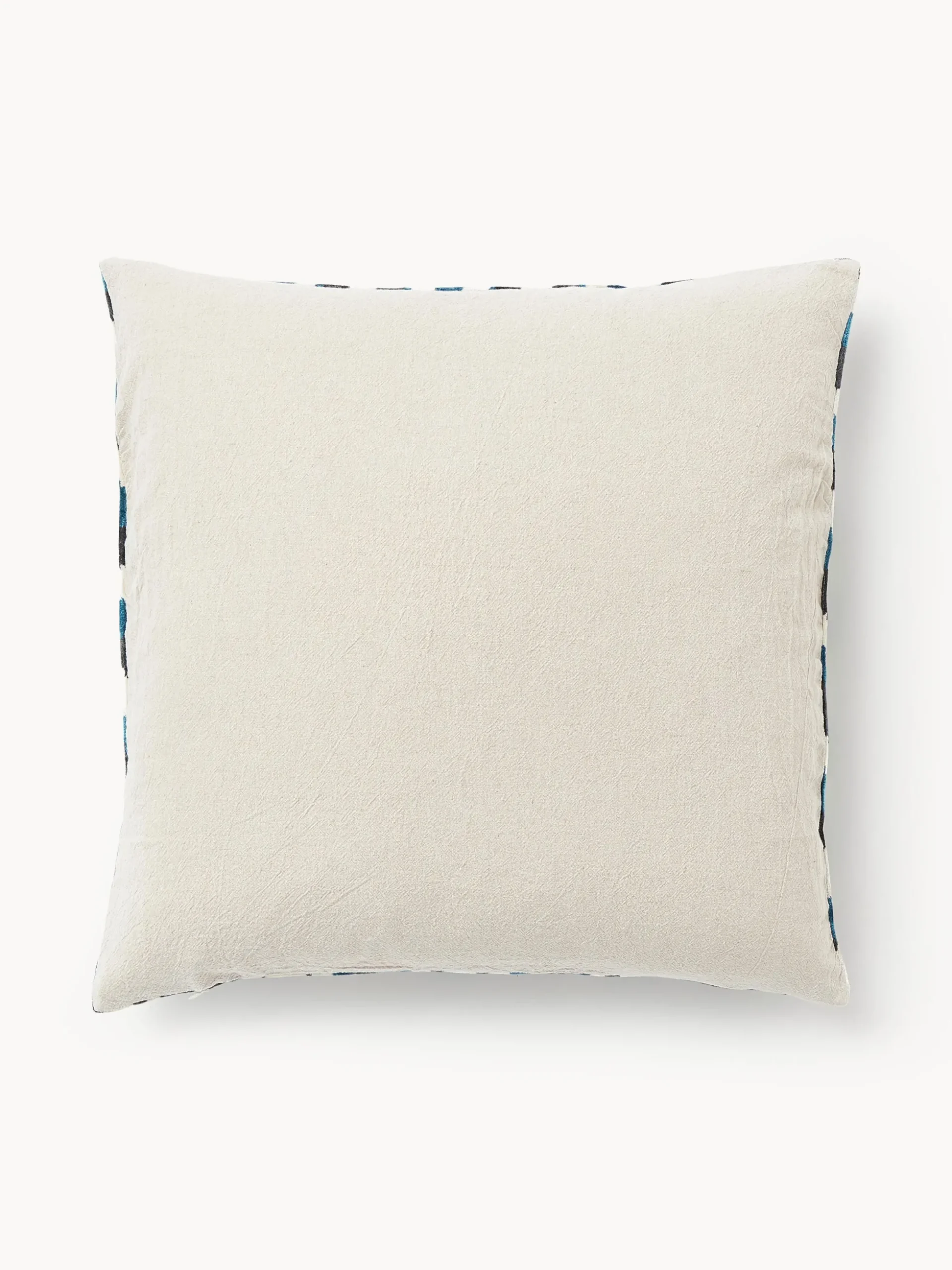 Copricuscino in viscosa con motivo jacquard tessuto Heron