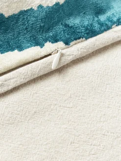 Copricuscino in viscosa con motivo jacquard tessuto Dejan