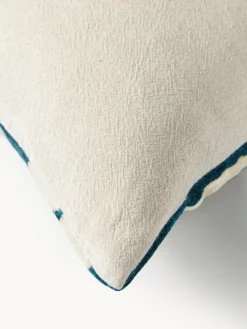 Copricuscino in viscosa con motivo jacquard tessuto Dejan