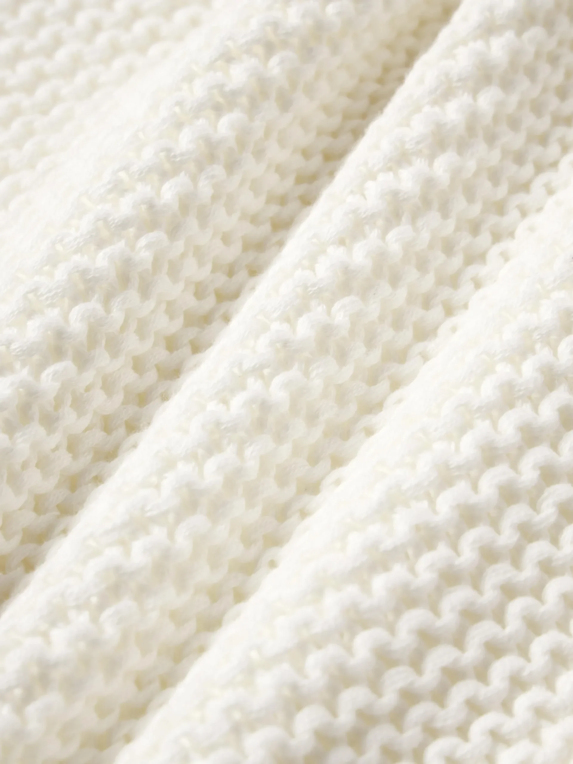 Copricuscino lavorato a maglia in cotone organico Adalyn