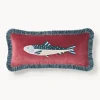 Copricuscino con frange Triton
