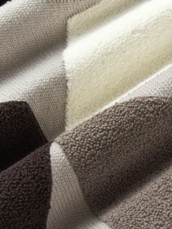 Copricuscino in cotone con decoro astratto Nomi