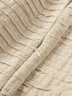 Copricuscino in cotone plisettato Artemis