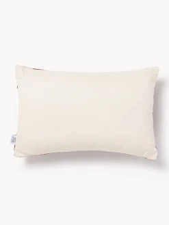 Copricuscino in velluto di seta con motivo astratto Velvety