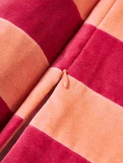 Copricuscino in velluto patchwork Remus